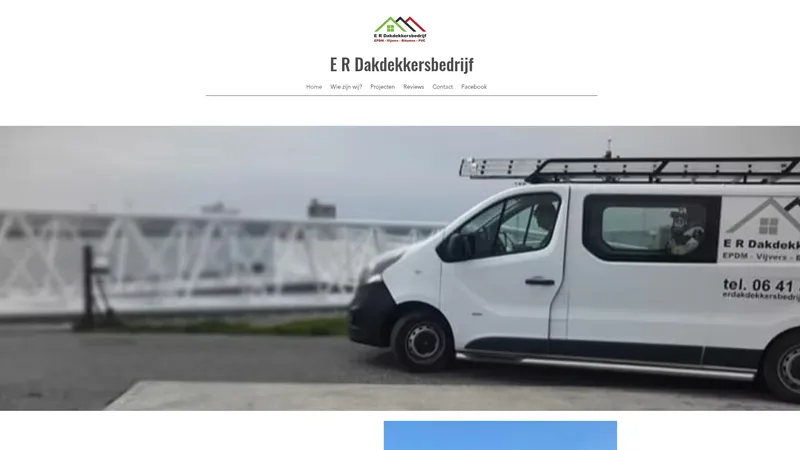 Website van door Dakdekkersbedrijf