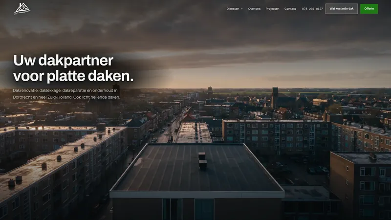 Website van Expertdakbedekkingen