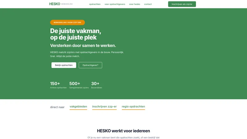 Website van HESKO