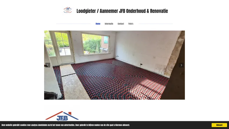 Website van J.F.B. Onderhoud & Renovatie