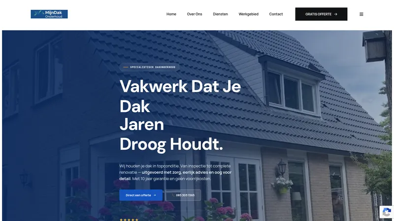 Website van Mijndakonderhoud Co