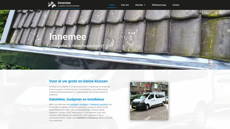 Website van Remco Innemee