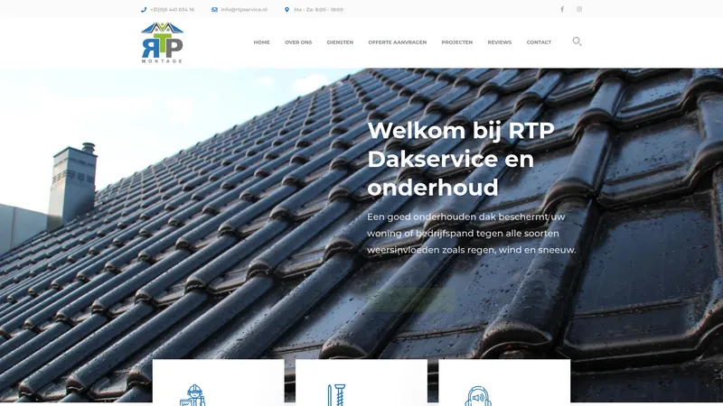 Website van RTP Service