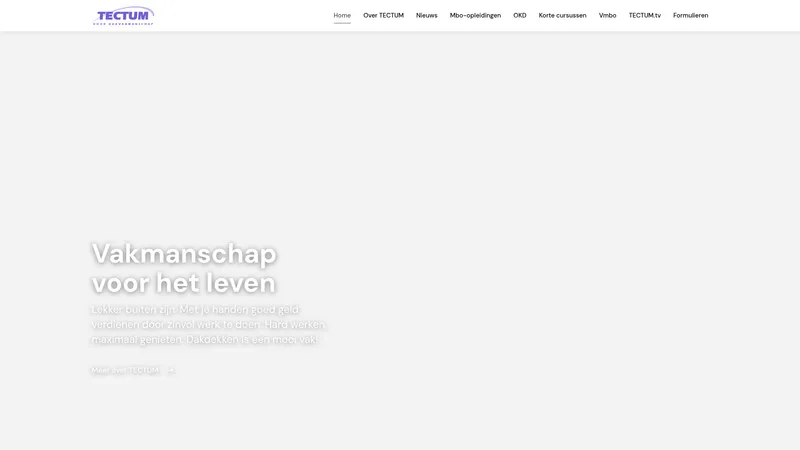 Website van tectum