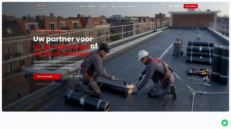 Website van Total Top Care BV