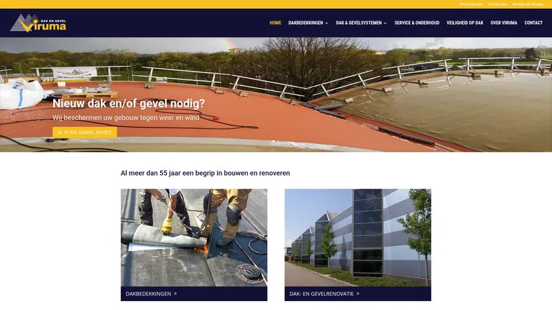 Website van Viruma BV