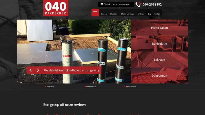 Website van 040dakdekker.nlsitemap